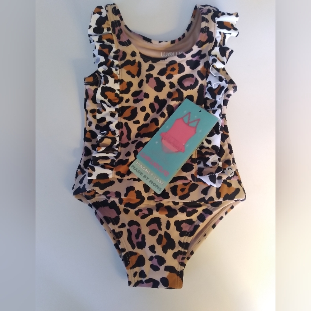 WOWESE CHEETAH BONITA BATHING SUIT